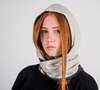 EMF Shielding Hooded Scarf for Women -TALA