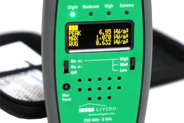 High Frequency 5G EMF electromagnetic field meters detectors analyzers