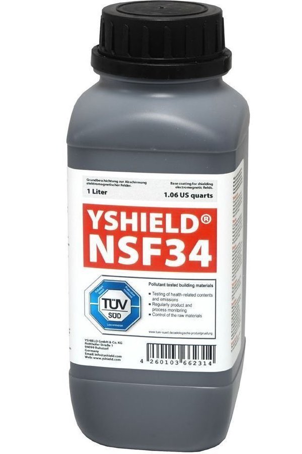 Shielding Paint Yshield NFS34 1L for LF Electric Field