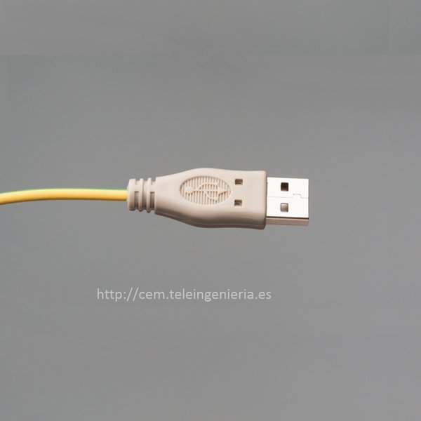 Toma de Tierra USB-Schuko Danell G-USB-S para evitar Campo Eléctrico