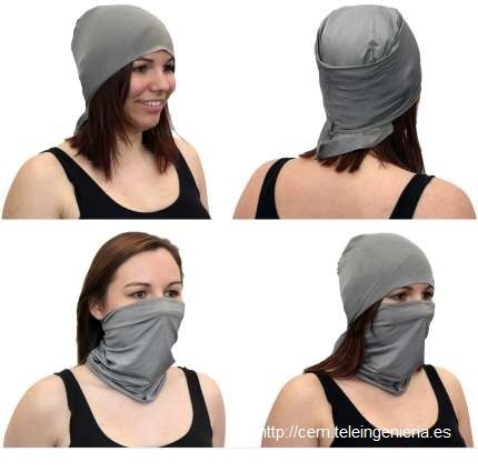 EMF Protective Shielding Headscarf Yshield TKE