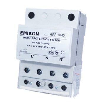 Filtro de Red Monofásico Emikon HPF1040 electricidad sucia 40A 40dB