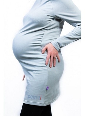 EMF Protective Maternity Top Leblok