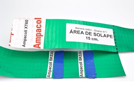 Anti Siding Tape for Joints Ampacoll XT60 60 mm 25 m for Sisalex 871