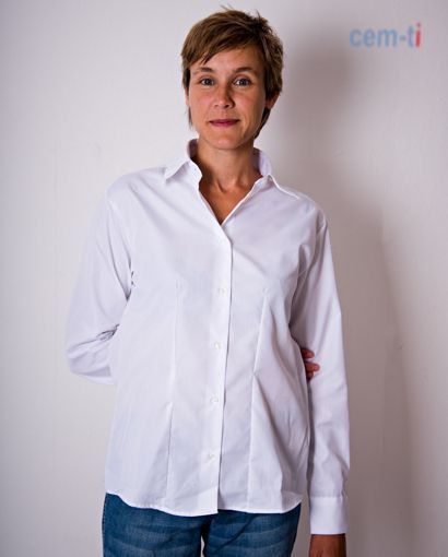 EMF Protective Shielding Women's Long Sleeved Shirt ECOLOGA