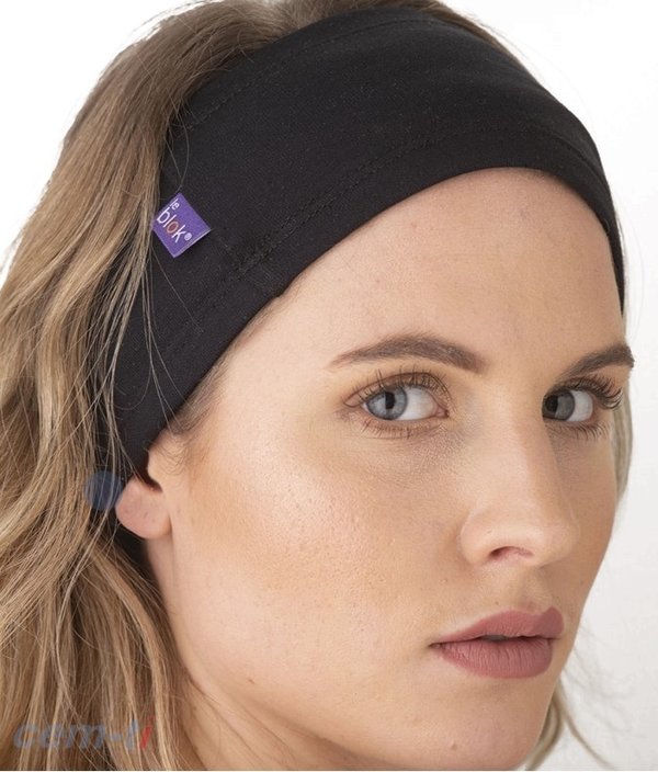 EMF Protective Shielding Headband Black
