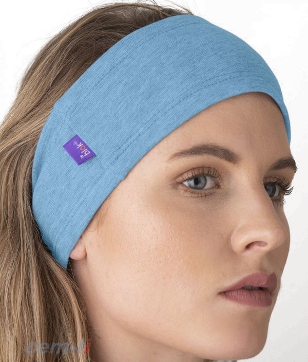 EMF Protective Shielding Headband Blue
