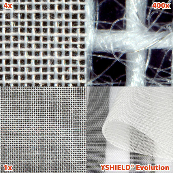 EMF Protective Shielding Fabric Yshield EVOLUTION 31dB for Curtains