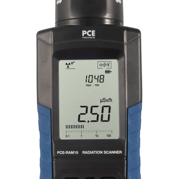 Medidor de Radioactividad Contador Geiger PCE-RAM 10