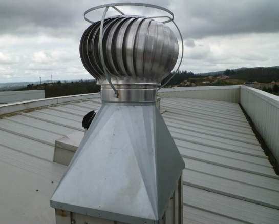 Wind Extractor for Radon Gas ECCO-HYBRID