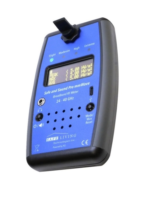Medidor Radiaciones EAF 5G Safe & Sound PRO mmWave SH